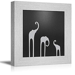 Canvas Wall Art Abstract Ink Painting Canvas Prints Home Artwork Decoration for Living Room,Bedroom - 12x12 inches