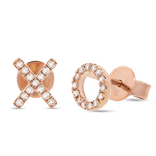 0.09ct 14k Rose Gold Diamond 