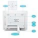 Johnziny Digital Calendar Day Clock- 8 Alarms Dementia Clocks Extra Large Non-Abbreviated Alzheimer Memory Loss Vision Impaired Battery Backup Alarm Clock for Seniors Elderly