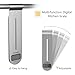 Homgeek Handy Digital Kitchen Scale  Electronic Cooking Food Scale with LCD Display, Tare and Auto 0 Resetting, Stainless Steel Platform, Battery Included