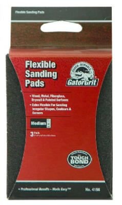 ALI INDUSTRIES 4157 60 Grit Sanding Pad, 3-Pack
