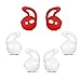 LIKDAY Earhooks for AirPods Earbuds Cover Headphone Accessories for Air Pods 1&2 (2 White + 1 Red)