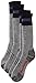 WOLVERINE Men's 2 Pack Hunter Wool Over The Calf Boot Sock, Navy, Large/Shoe Size 9-13