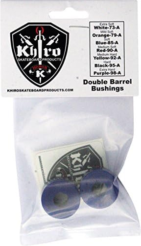 Khiro Double Barrel Soft Blue Skateboard Bushings - 85a