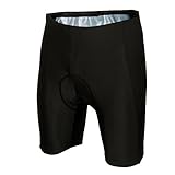 Twotwowin 3D Gel Padded Cycling Shorts Men's Bicycle Cycling Underwear Shorts Breathable Anti Bacterial Lightweight 10 Panel 82 Hole Padded Shorts (M Recommend 1 Size Up) ¡­