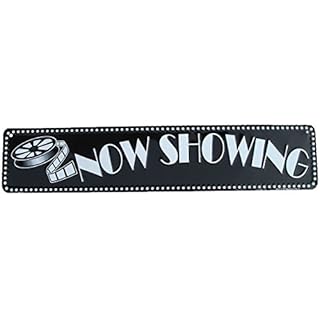 Now Showing Movie Theatre Sign Home Theater Decor B003wy841i