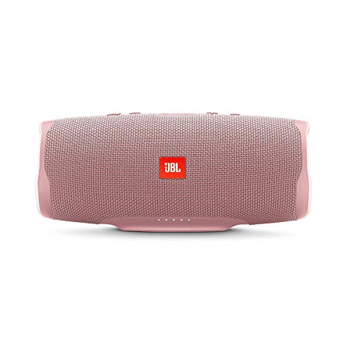 JBL Charge 4 – Enceinte Bluetooth portable avec USB – Robuste et étanche : pour piscine et plage – Son puissant – Autonomie 20 hrs – Rose