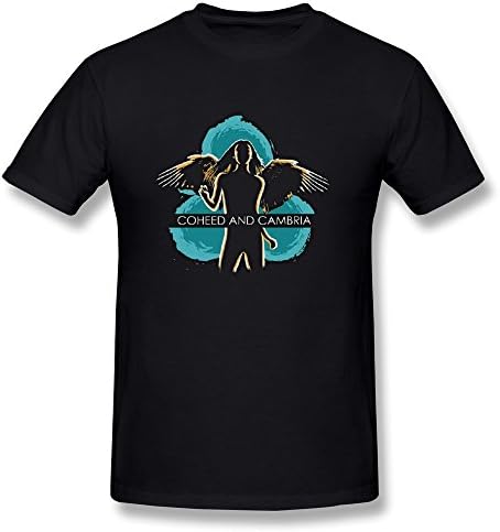 Laugh Dusk Coheed and Cambria Men's Tshirt Tee,Black
