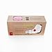 goumiboots - smart, stay on baby booties - 1 pack (S/M leaves pink) 0-3 Months