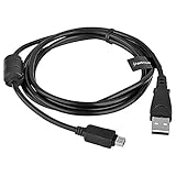 USB 12 Pin Cable for Olympus Stylus 725 SW, Stylus 730, Stylus 740, Stylus 750, Stylus 760, Stylus 770 SW, Stylus 780, Stylus 790 SW, Stylus 800, Stylus 810, Stylus 820, Stylus 830, Stylus 840, Stylus 850 SW, Stylus 1000, Stylus 1020, Stylus 1030 SW, Stylus 1040, Stylus 1050 SW, Stylus 1200, Stylus Verve, Verve-S, SP-310, SP-320, SP-350, SP-500, SP-510, SP-550, SP-560, SP-565, SP-570, SP-700