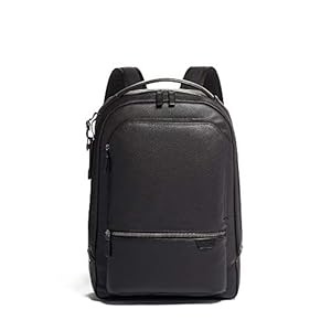 Image of TUMI - Harrison Bradner Leather Laptop Backpack - 14 Inch Computer Bag for Men and Women - Black