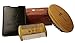 Beard Grooming Kit for Men by Striking Viking - Anti-Static Wood Pocket Comb w/Case and Boar Bristle Beard Brush w/Grips - Perfect Beard Gift Set