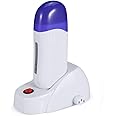 Nynelly Portable Single Depilatory Roll on Wax Warmer with Heater Base for Women Men Hair leg,Armpit,Bikini
