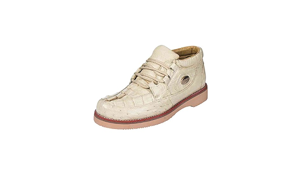 Amazon.com: Calzado Exotico/A sefeni Piel Avestruz/Caiman – Cola ID 12311  ce1 N Hueso, 6 D(M) US : Ropa, Zapatos y Joyería