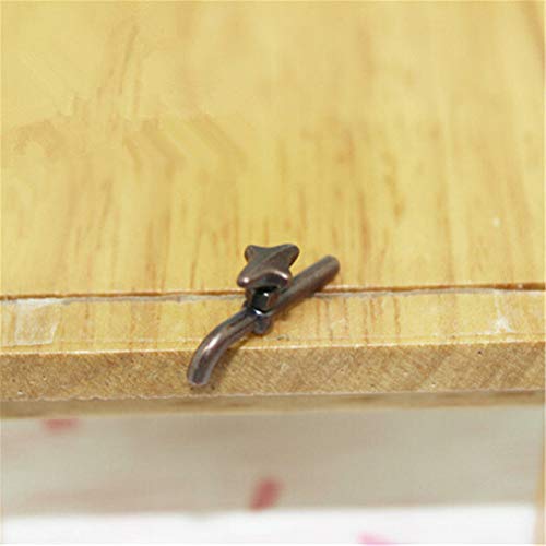 Shentesel Miniature Alloy Water Tap Toy Dollhouse DIY Furniture Accessories Decor Gift - Random Pattern - Thumbnail 7