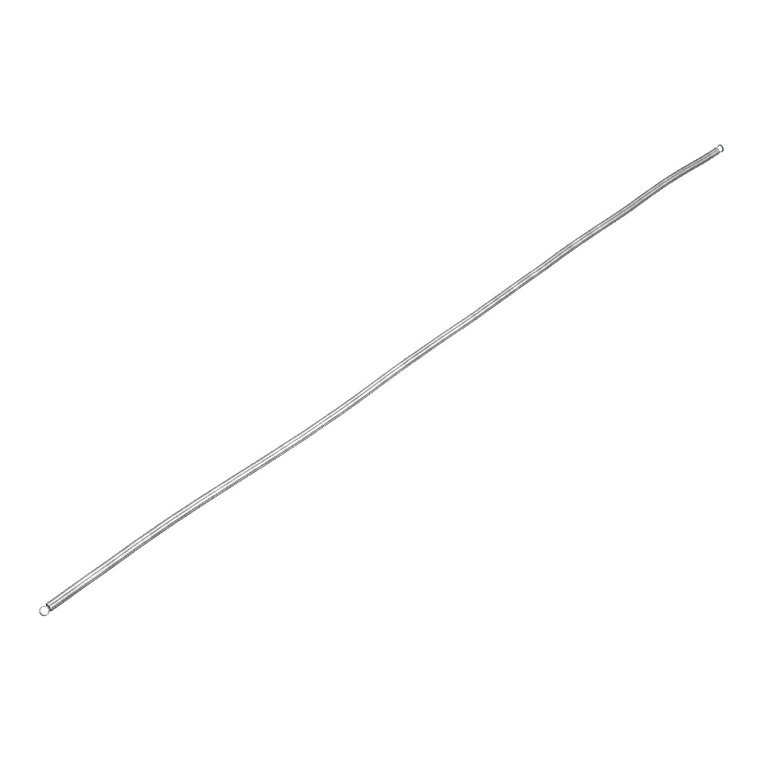 Sourcingmap Extension Spring - 0.3mm Wire Dia, 3mm OD, 300mm Free Length Spring Steel Small Dual Hook Tension Spring