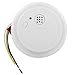Universal Security Instruments USI-1204 University Security Instruments Electric 1204 Hardwired Ionization Smoke & Fire Alarm | 120-Volt Fast Responding Alarm - Comes with Backup Battery