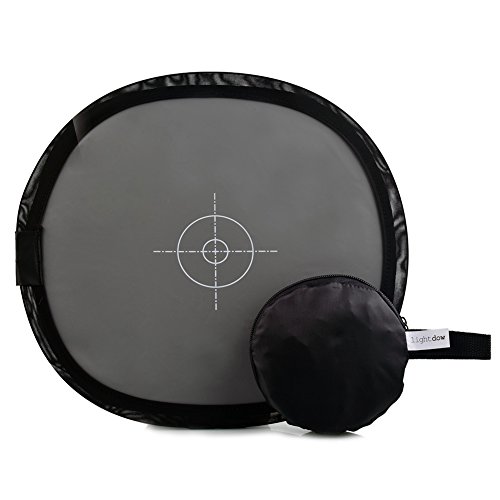 Lightdow-12-x-12-Inch-30-x-30-cm-White-Balance-18-Gray-Reference-Reflector-Grey-Card-with-Carry-Bag-folded-version