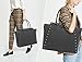 UMODA Laptop Bag for Women,13-15.6 Inch Padded Laptop Tote Bag,Multi Pockets Computer Bags for Women,Gray