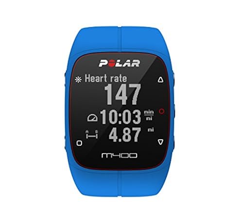 POLAR M400 GPS Running Watch with Heart Rate Monitor, Blue in Oman