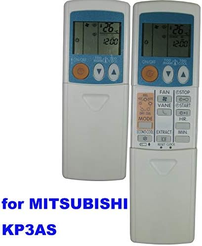 Replacement For Mitsubishi Air Conditioner Remote Control Model Kp3as Kp3bs Km04b Km04f Kg1f Kp1a Kpoa Kp06cs Kp06ks Kp07bs Kgic2972 Kgic2853 Kgic2183p Kgic0462 … - Image 3