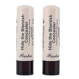 2pcs Hide The Blemish Creamy Eye Circles Concealer cover Stick Irony White