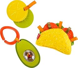 Fisher-Price Pretend Food Baby Toys Taco Tuesday