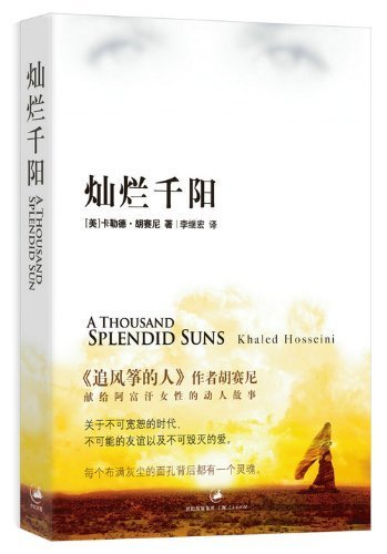 灿烂千阳 (《追风筝的人》作者胡赛尼献给阿富汗女性的动人故事)