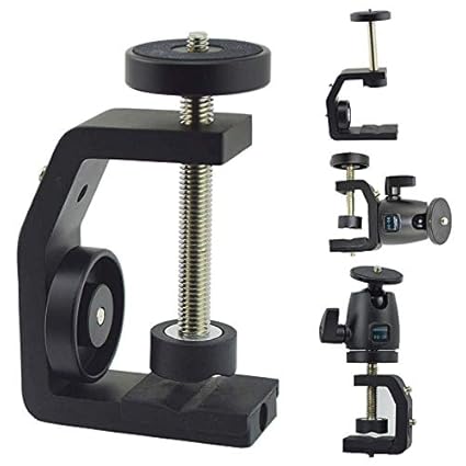 YtPgto - Abrazadera giratoria para trípode y Mesa (tamaño pequeño ...