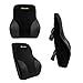 kebado Upgraded Version - Premium Lumbar Pillow Support for Car - Full Lumbar Back Support - Two Straps Office Chair Black Car Lumbar Support - Memory Foam Orthopedic Back - Lumbar Support Cushion