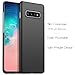 anccer Compatible for Samsung Galaxy S10 Case [Colorful Series] [Ultra Thin Fit] Premium PC Material Slim Cover for Samsung Galaxy S10 - Gravel Black