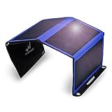 Solar Charger, PowerGreen 21W Portable Foldable Solar Panel with 2 USB Ports for all 5V Mobile Devices