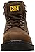CAT Men's Second Shift Soft Toe Work Boot, Dark Brown, 13