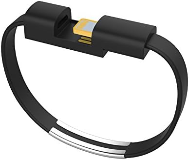 Lightning Cable Bracelet Charging Line USB Charging Cable Data Charging Cords for iPhone 7/6/6 Plus/5S (one size)