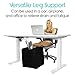 Xtra-Comfort Inflatable Ottoman - Foot Rest Cushion Support Pillow for Office Desk, Airplane Travel, Car, Camping, Kids, Adult - Ergonomic Height Adjustable, Sleep Seat - Leg Elevation with Hand Pump