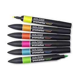 Winsor & Newton Promarker Neon, Set of 6