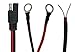 Sunway Solar 16FT Battery Charger Extension Cable SAE Connectors with Ring Terminal and Bare Strip Wire Adapter Quick Connect for 12V Battery Trickle Charger and Maintainer,and 12 Volt Solar Panel
