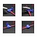 HonsCreat 125 Solderless Quick Splice Snap Wire Connector, 50 pcs red 22 Through 18 Gauge,50 pcs Blue 16 Through 14 Gauge,25 pcs Yellow 12 Through 10 Gauge