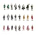 24pcs Painted Train Model Standing Posture People Figures Scale 1:87