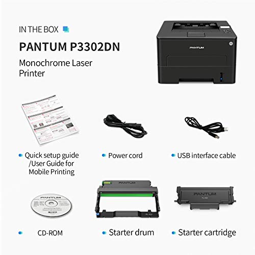 Laser Computer Printer Black and White, and USB Connect only