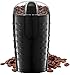 Ovente Electric Grinder for Coffee Beans and Most Spices, Seeds, Nuts, Grains – Stainless Steel Blades – CG225 Series – Black