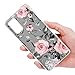 Galaxy S20+ Flower Case, Badalink Floral Pattern Case for Galaxy S20 Plus [ 3-Pack ] Flexible TPU Protective Case with Refreshing Colors, Cute S20+ Skin Shockproof Cover 3pcs Cases for Girls Women