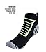 No Show Running Socks for Men 5 Pack Athletic Low Cut Performance Socks