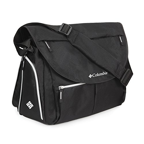 Columbia Outfitter Messenger Diaper Bag, Black Pricepulse