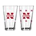 Boelter Brands NCAA Nebraska Cornhuskers Color Changing Pint, 16-Ounce, 2-Pack