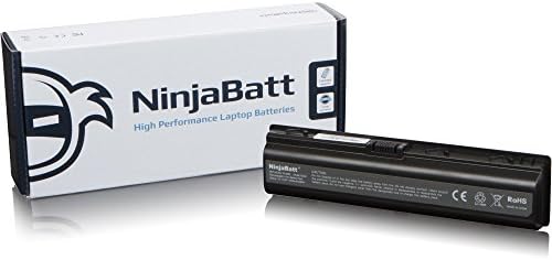 NinjaBatt New Laptop Battery for Hp 436281-141 432307-001 451864-001 441611-001 HSTNN-IB31 HSTNN-IB46 HSTNN-W34C - High Performance [6 Cells/4400mAh/48wh]