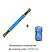 GIWOX Muscle Roller Stick for Athletes - 18 Inch Exercise Roller Massager for Releasing Myofascial Trigger Points, Reducing Muscle Soreness - Body Massage Tool for Back, Legs, Calves, Quads, Cramps