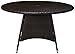 Christopher Knight Home Kanza Outdoor Brown Wicker Round Dining Table