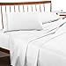 Premium Full (Double) Size Sheets Set - White Hotel Luxury 4-Piece Bed Set, Extra Deep Pocket Special Super Fit Fitted Sheet, Best Quality Microfiber Linen Soft & Durable Design + Better Sleep Guide