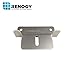 Renogy 2 Sets Solar Panel Mounting Z Brackets Lightweight Aluminum Corrosion-Free Construction for RVs, Trailers, Boats, Yachts, Wall and Other Off Gird Roof Installation, 2 Count